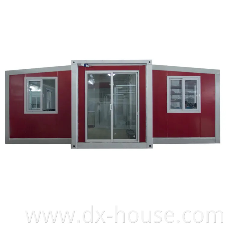 China factory luxury 40ft expandable container house prefab 40 ft foot container home prefabricated with 3 bedroom for australia